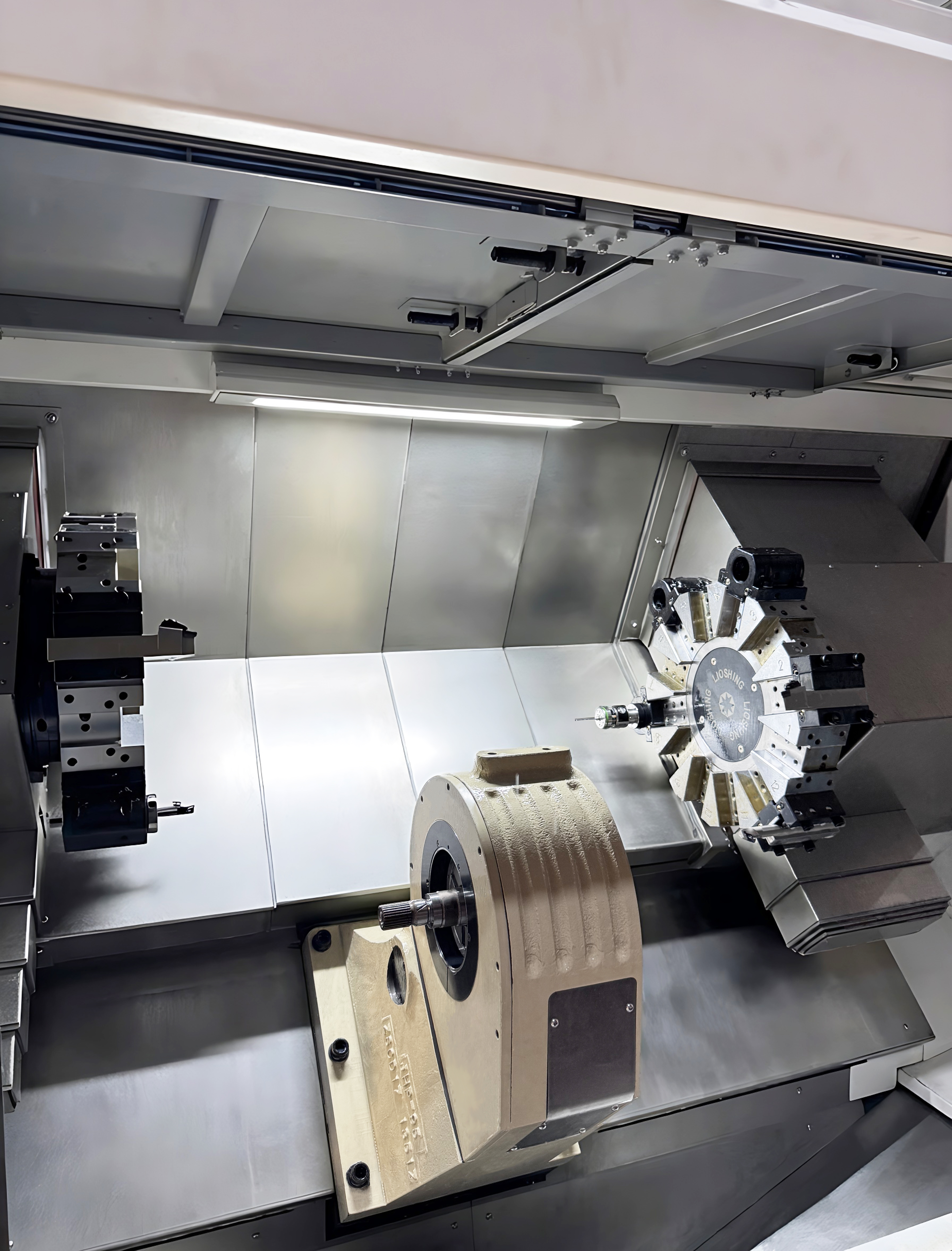 DTX12085M双主轴双刀塔机床