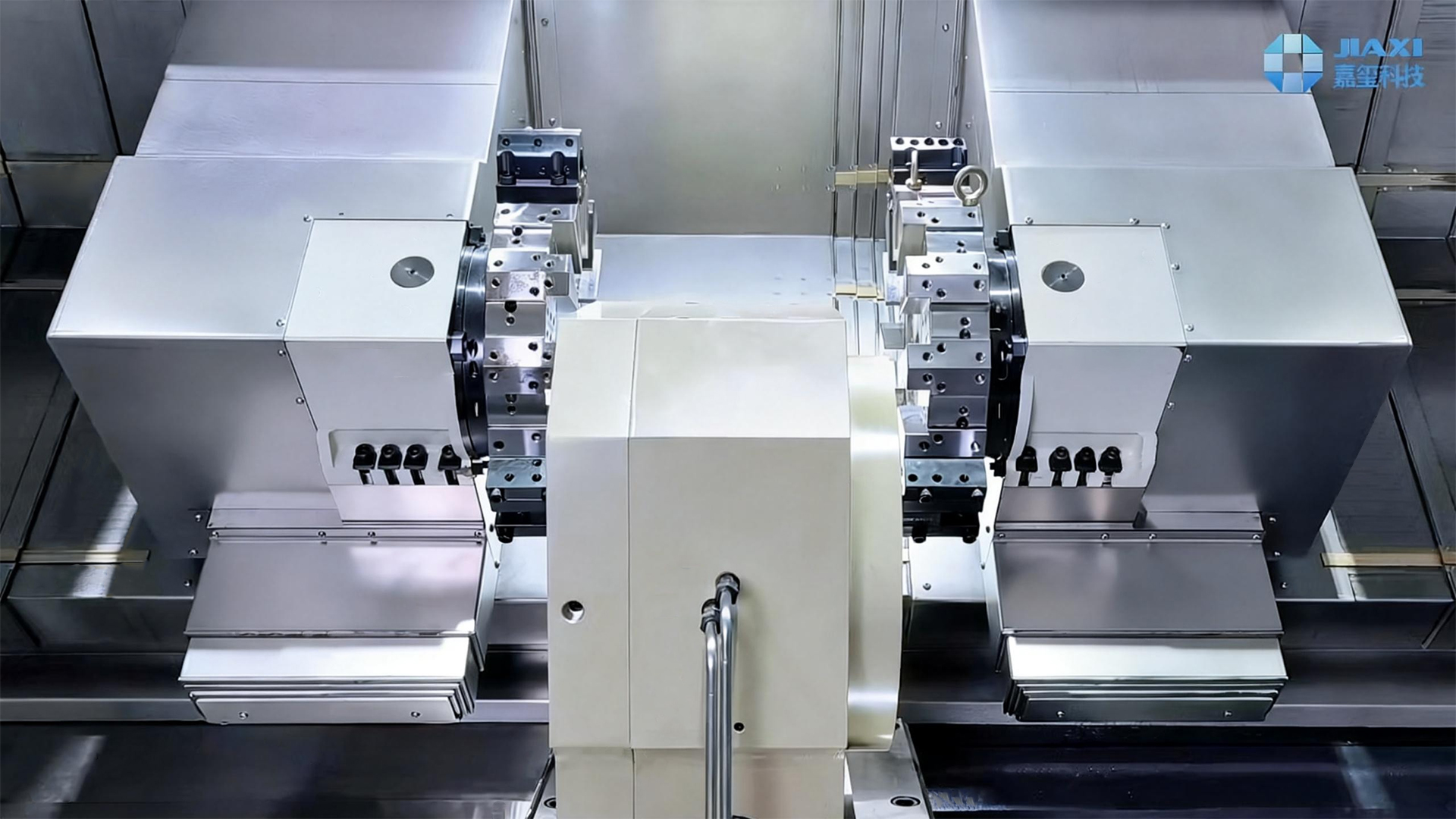 DTX220100D双主轴双刀塔机床